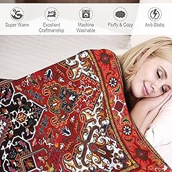 Liliha Bohemian Blanket Vintage Throw Blanket for