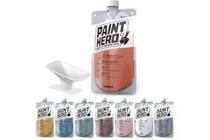 GOSPORTS OUTDOORS Paint Hero 8 Pack Paint Storage Bags - Airtight Refillable 1 Quart Pouches with Funnel