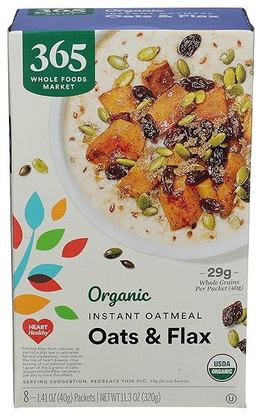 365 BY WHOLE FOODS MARKET, ORGANIC INSTANT OATS...