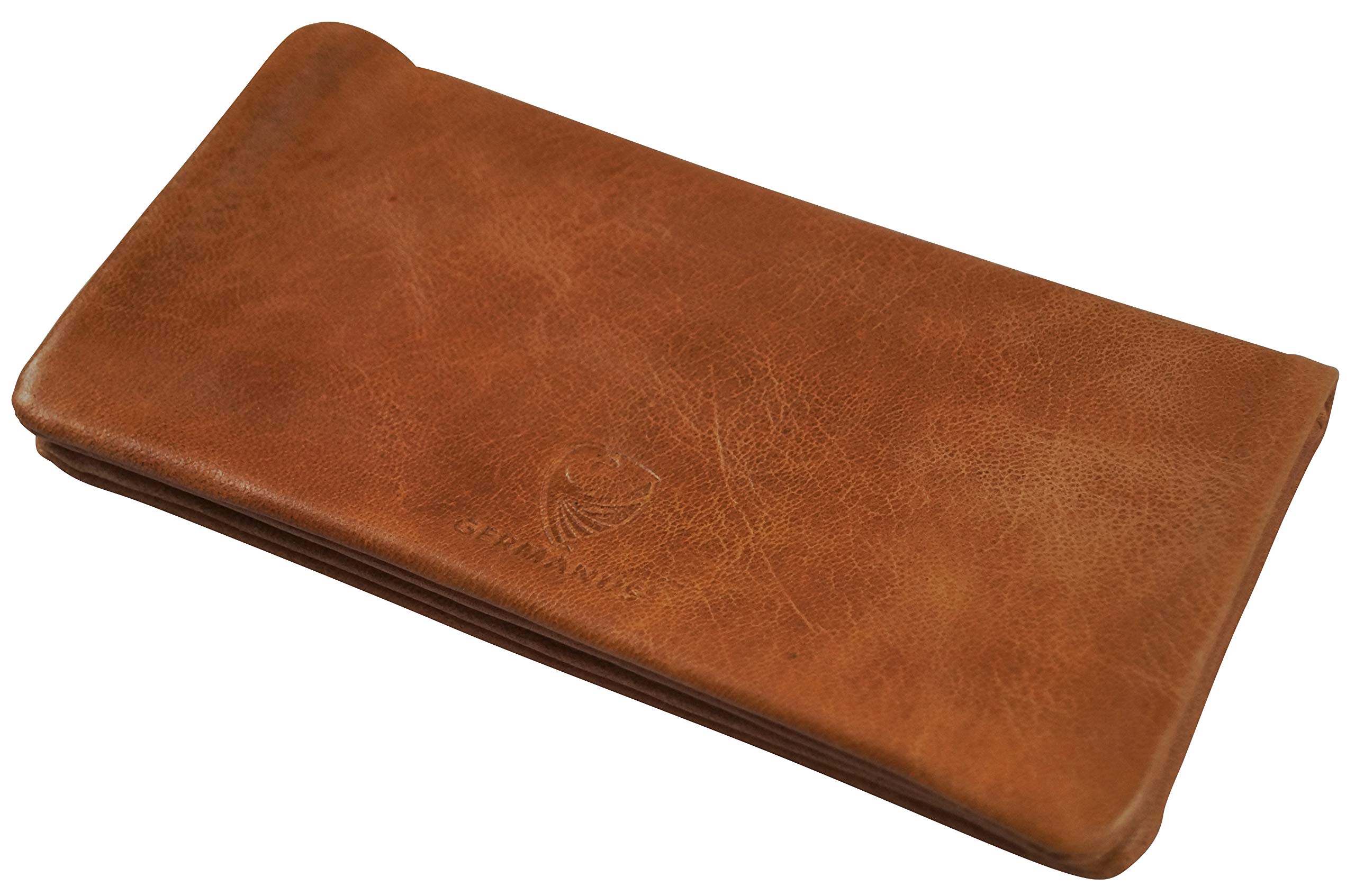 GERMANUS Calbrunus - Tobacco Pouch from Genuine Leather in brown