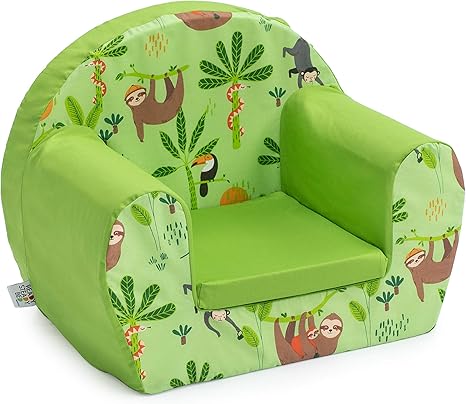 Ready Steady Bed Children Mini Armchair Kids Sofa Seat Chair Great For Playroom Kids Room Living Room Lightweight And Durable Rainforest Amazon Co Uk Baby