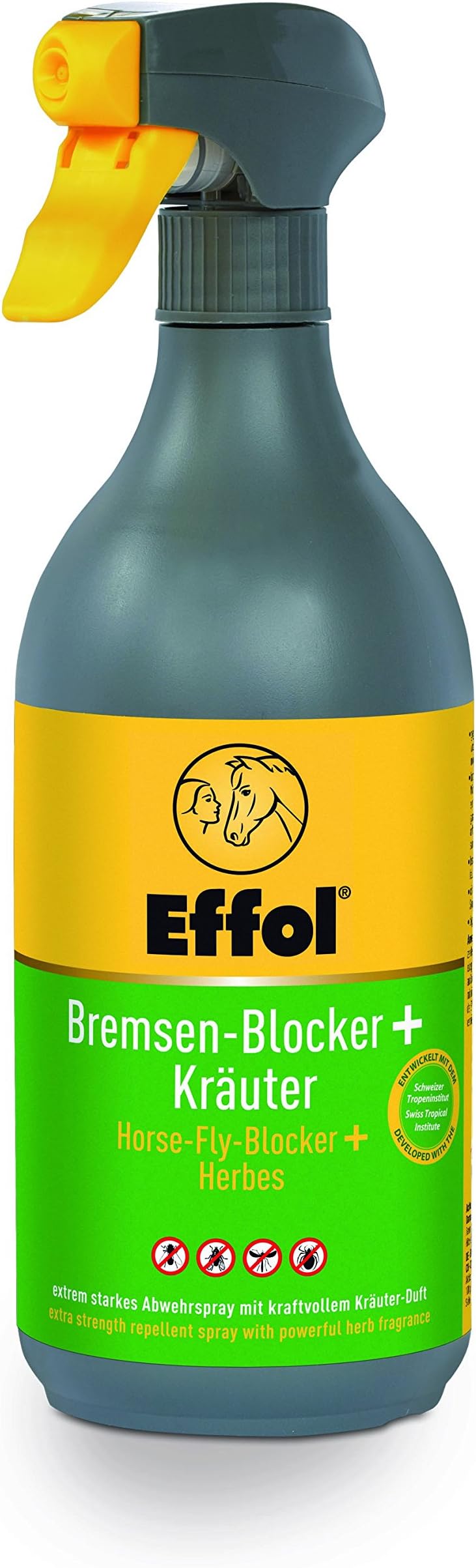 EFFOL HORSE FLY BLOCKER + HERBS EQUINE HORSE FLY, LOUSE & INSECT CONTROL