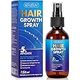 5% Minoxidil Hair Growth Spray for Thinning and Weak Hair, Regrowth Treatment Restores Scalp Health, Reduces Hair Damage and Loss for Men and Women - 2.02 OZ
