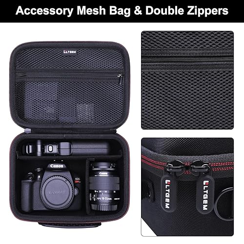 Camera Case Compatible with Canon EOS Rebel T7/R50/R6 Mark II/R100