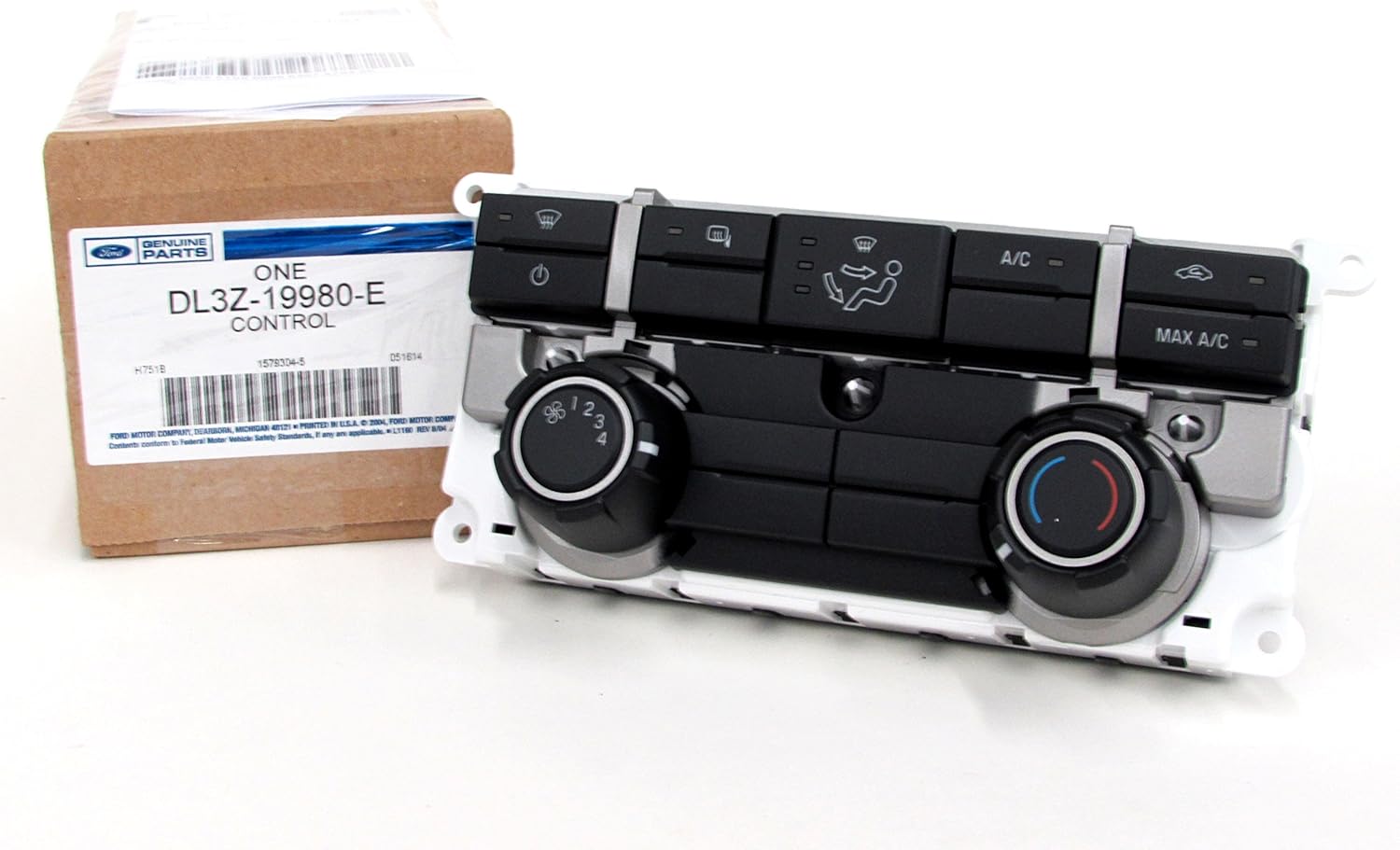 201114 Ford F150 Air Conditioner Heater Temp Dash Control Switch