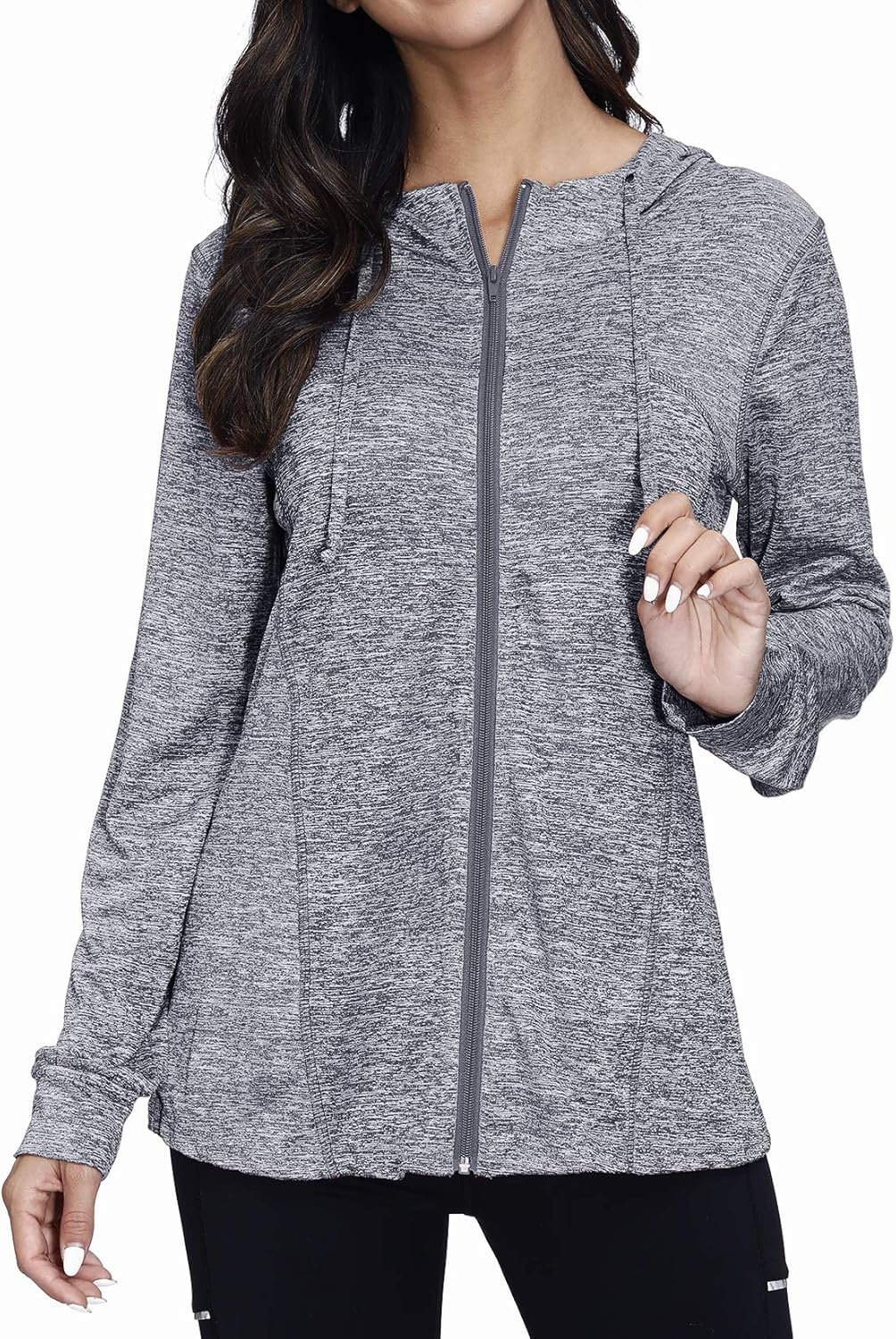 zip up gym hoodie