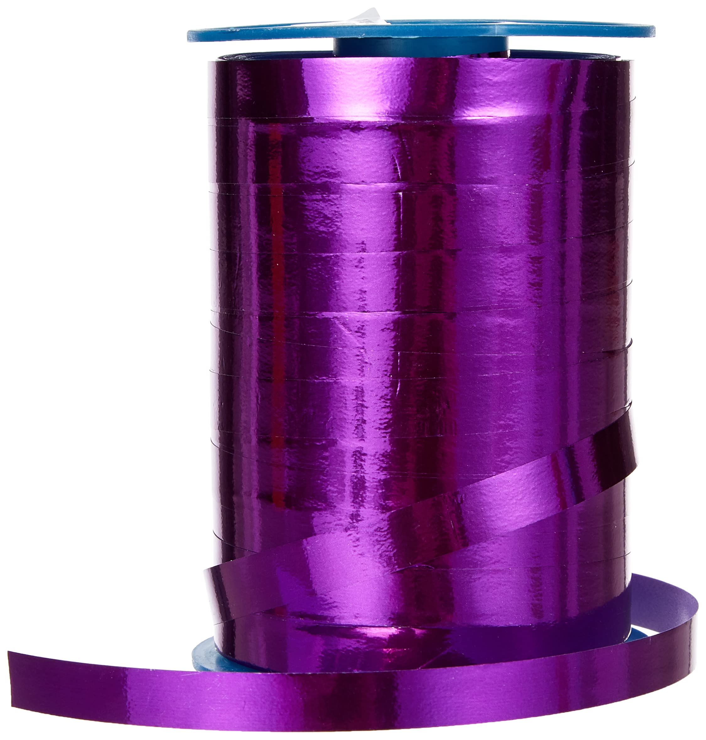 C.E. Pattberg MEXICO Metallic Gift Ribbon violet, 270 yards of Balloonribbon for Gift Wrapping, 0.39 inches width, Accessories for Decoration & Handicrafts, Decoration Ribbon for Presents