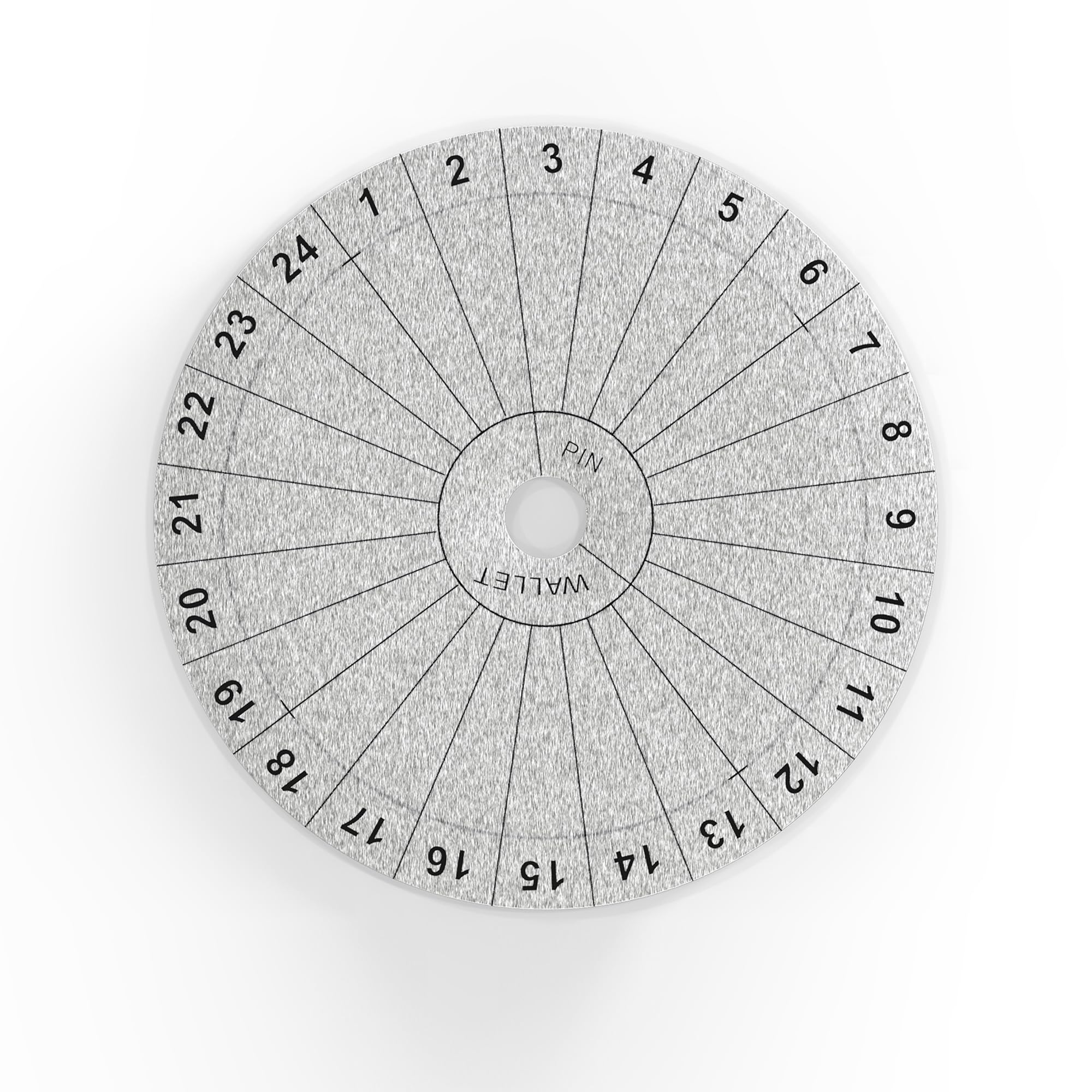 Hooe England™ Titanium Crypto Chakra Seed Storage Cold Laser Engraved Metal Round Plate Wallet Bitcoin Ethereum Mnemonic Phrase Cryptocurrency Passphrase Backup Word Recovery Kit