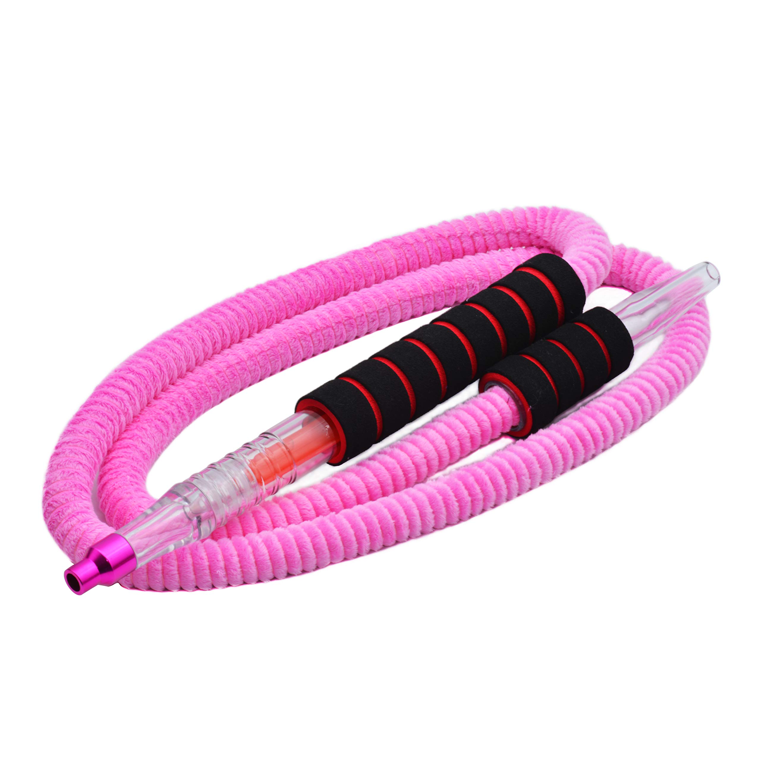 Hookah Hose Shisha Hose Washable Plush Hookah Pipe 6ft with Mini Ice