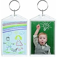 Acrylic Snap-in Photo Keychains