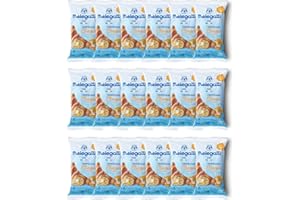 Melegatti Soft Croissant, Cream Filling, Real Butter, Fresh Mother Yeast, Perfect Pastry or Snack, Non-GMO, Naturally leavened, No Trans Fat, Italian Import (Pack of 18 individually warped)