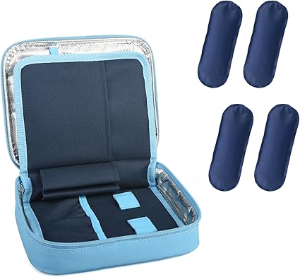 insulin cooling travel wallet