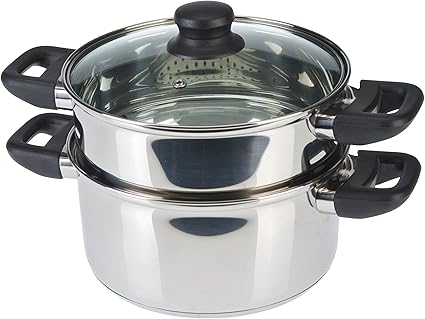 Axentia 220690 Pentola A Vapore Con Coperchio Acciaio Inossidabile Argento 20 Cm Amazon It Casa E Cucina