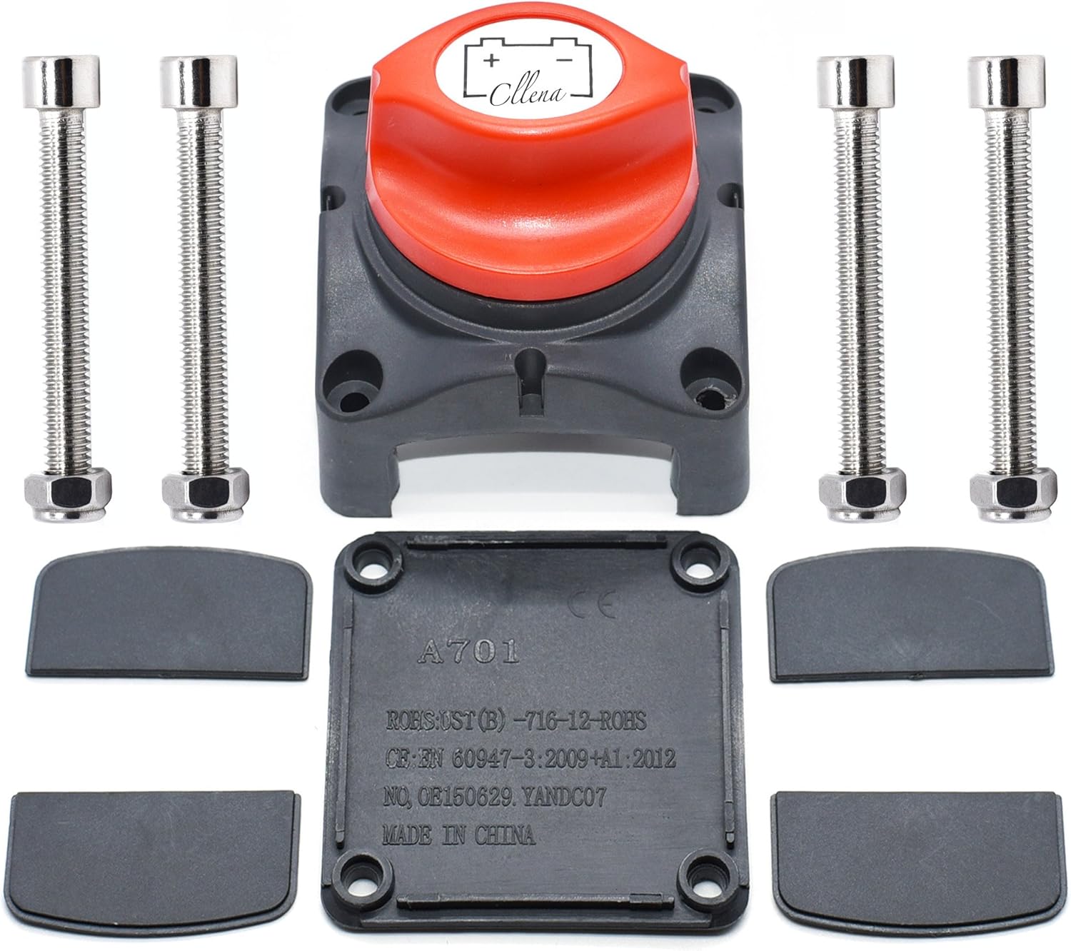 Cllena Battery Disconnect Switch for Marine Boat Car Rv ATV Vehicles: Automotive
