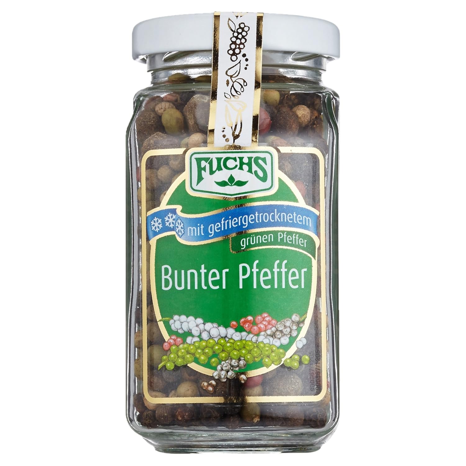 Fuchs Bunter Pfeffer gefriergetrocknet, 80 g: Amazon.de: Lebensmittel ...