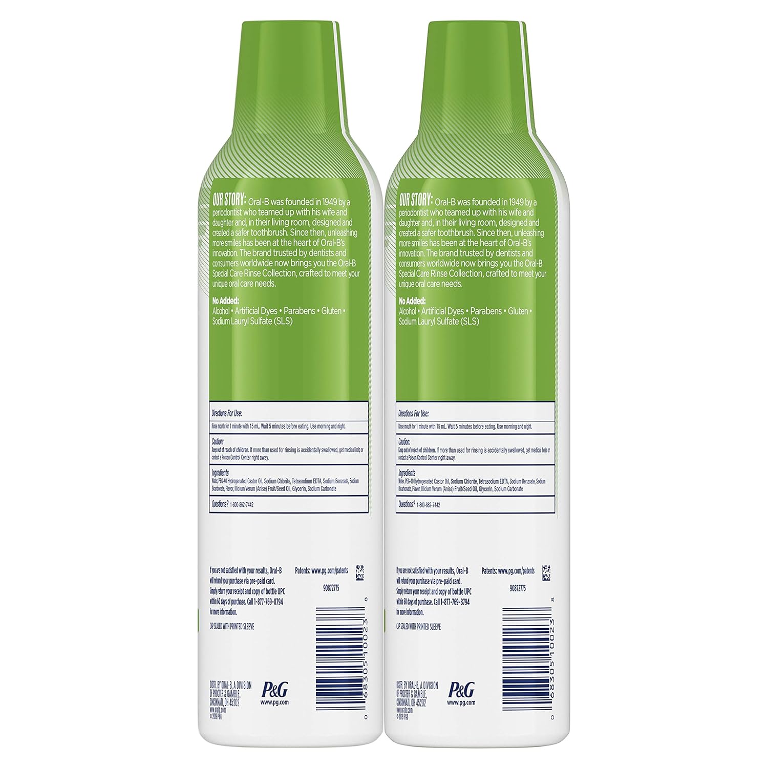 Oral-B Mouth Sore Mouthwash Special Care Oral Rinse, 16 fl oz: Beauty