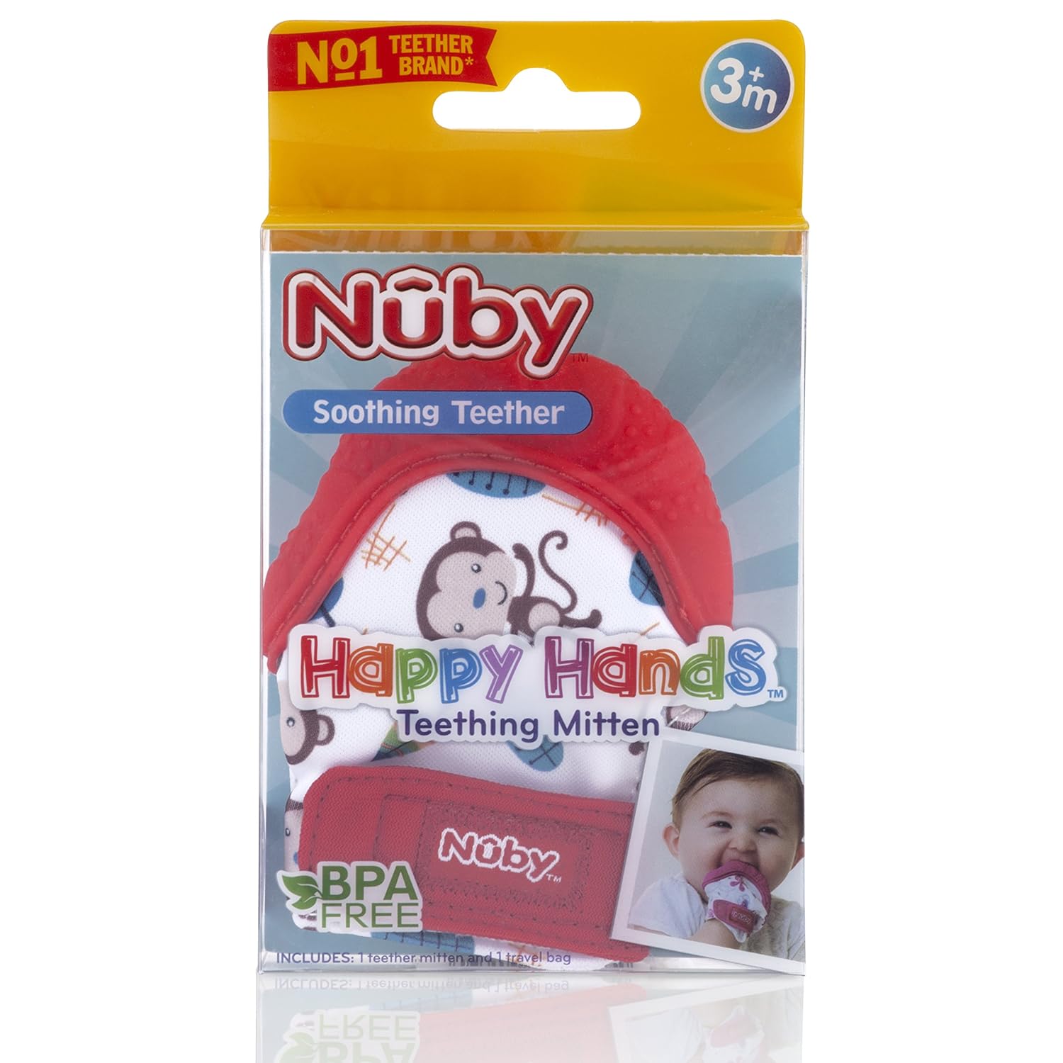 nuby teether glove