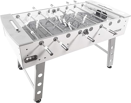Amazon Com Kettler Monte Bianco Indoor Foosball Table Sports Outdoors