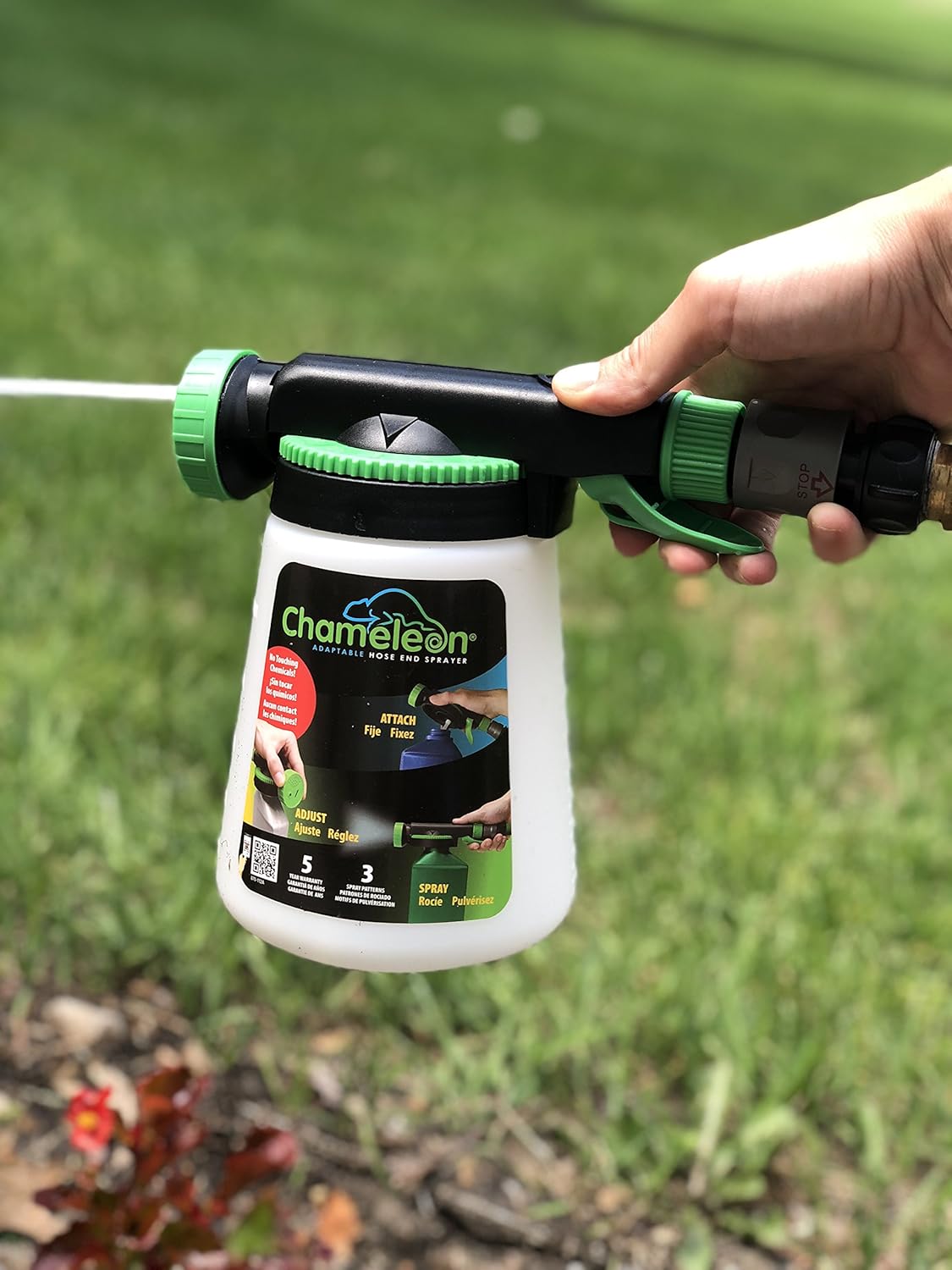 RL FLOMASTER 36HE6 RL Flo-Master Chameleon Hose End Sprayer, Natural : Garden & Outdoor