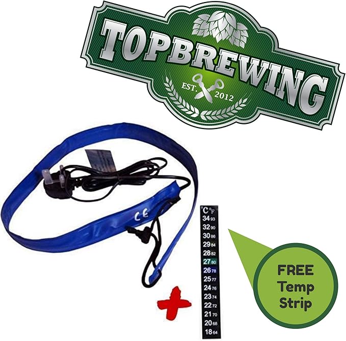 TopBrewing® Heat Belt Perfect for Fermenting Home Brew Beer & Wine