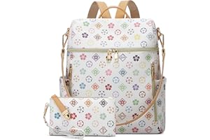 Darein Backpack Purse for Women Teacher Bag Womens Backpacks Leather Travel Backpack Fashion