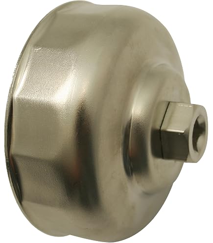 Steelman 06126 Oil Filter Cap Wrench - Fits 65mm To 67mm, 14 Flute, 3/8in Drive