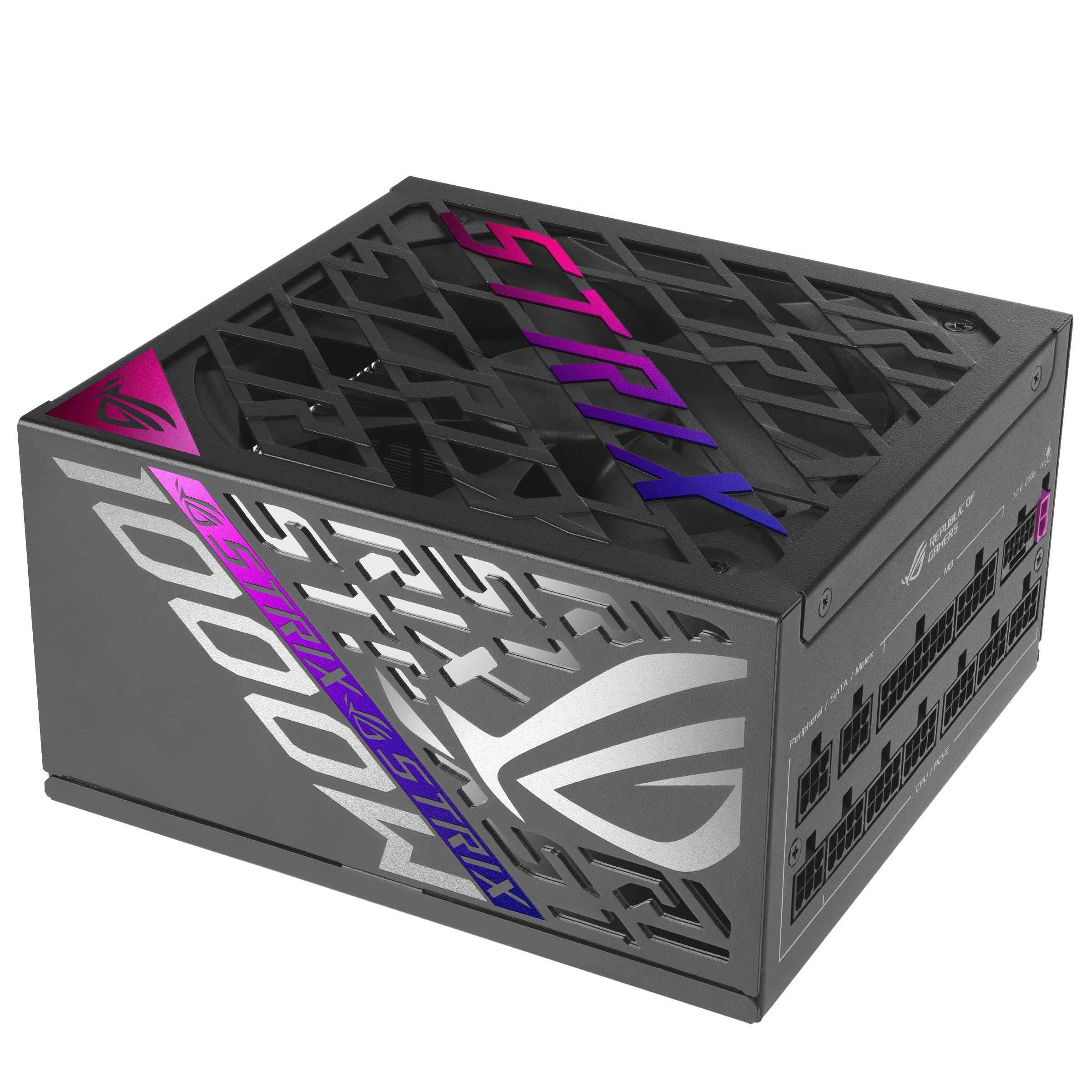 ASUS ROG Strix 1000W Platinum (Fully Modular Power Supply, 80 Plus Platinum Certified, ATX 3.1, Cybenetics Lambda A+, GaN MOSFET, GPU-First Intelligent Voltage Stabilizer, 10-Year Warranty)