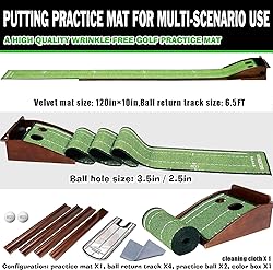 Putting Green,Putting Matt for Indoors,Premium