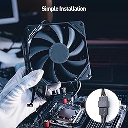 1# Cable Matters PC Case PWM Fan Hub 2# Cable