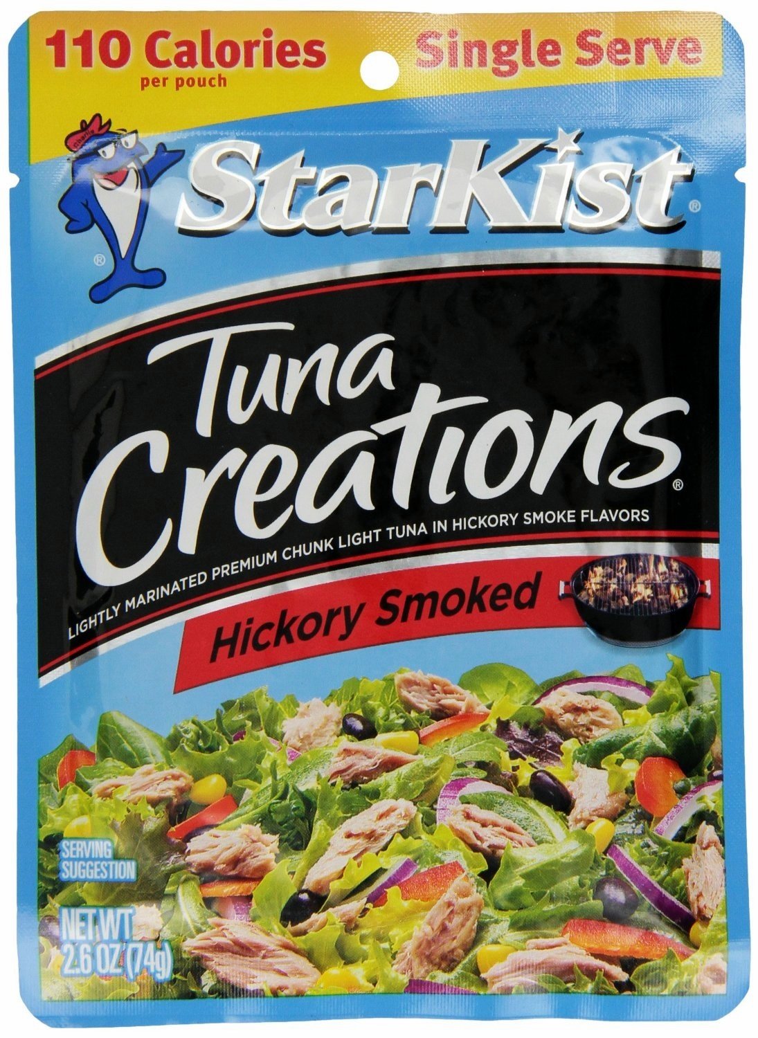 View 1 of *****EXP. 02/05/28*****Starkist Tuna Creations, Hickory Smoked, Single Serve 2.6-Ounce Pouch (Pack of 16)