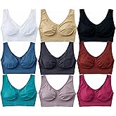 Hiking Gril Women's Comfort Wirefree Bralette Unpadded Sleep Yoga Bra