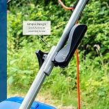 Hyundai 15 in Electric Lawn Mower 1600W Rear Roller Mulching 40 L Bag 10m Cord view 7