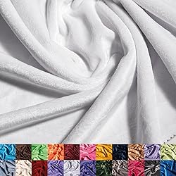Ice Fabrics Solid Minky Fabric by The Yard