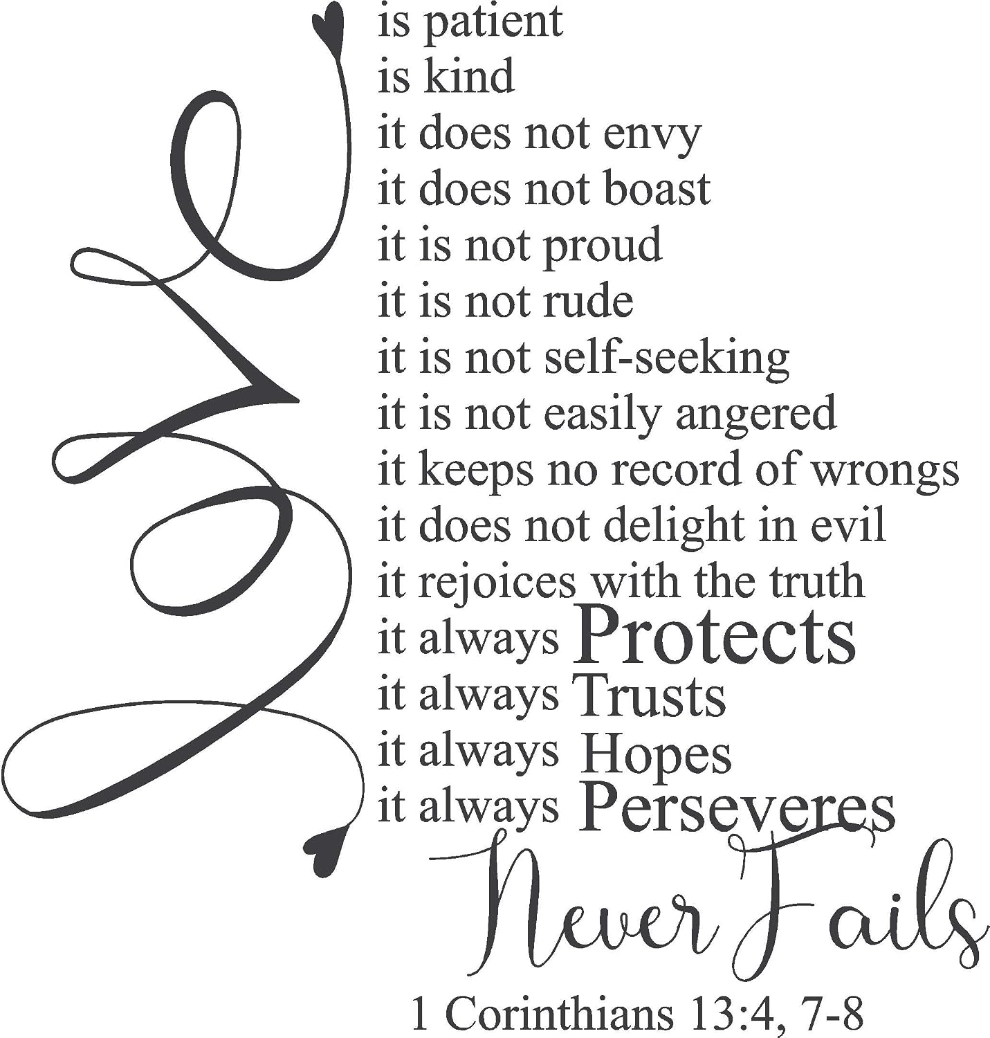 thumbnail interactive-video image 1 of Tommyway Engraved Tungsten Black Wedding Band - 1 Corinthians 13:4 Bible Verse, Comfort Fit (6mm Or 8mm) 1 of 2