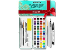 ARTISTRO Watercolor Paint Set - Portable Paint Kit - Perfect for Gifting to Adults, Teens, Tweens, & Kids