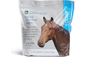 PRN PHARMACAL INC PRN Pharmacal Duralactin Equine Joint Plus Pellets - Joint Health Support Supplement for Horses Helps Support Healthy Cartilage, Joint Function & Soreness Management - 3.75 lbs