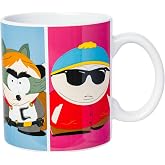Silver Buffalo South Park Eric Cartman Poses, Ceramic Mug, 20oz | 0.59 Liters