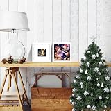 EGOFINE 8x8 Frame Set of 4 Solid Wood with Acrylic Glass 4x4 Mat or 20x20cm view 7