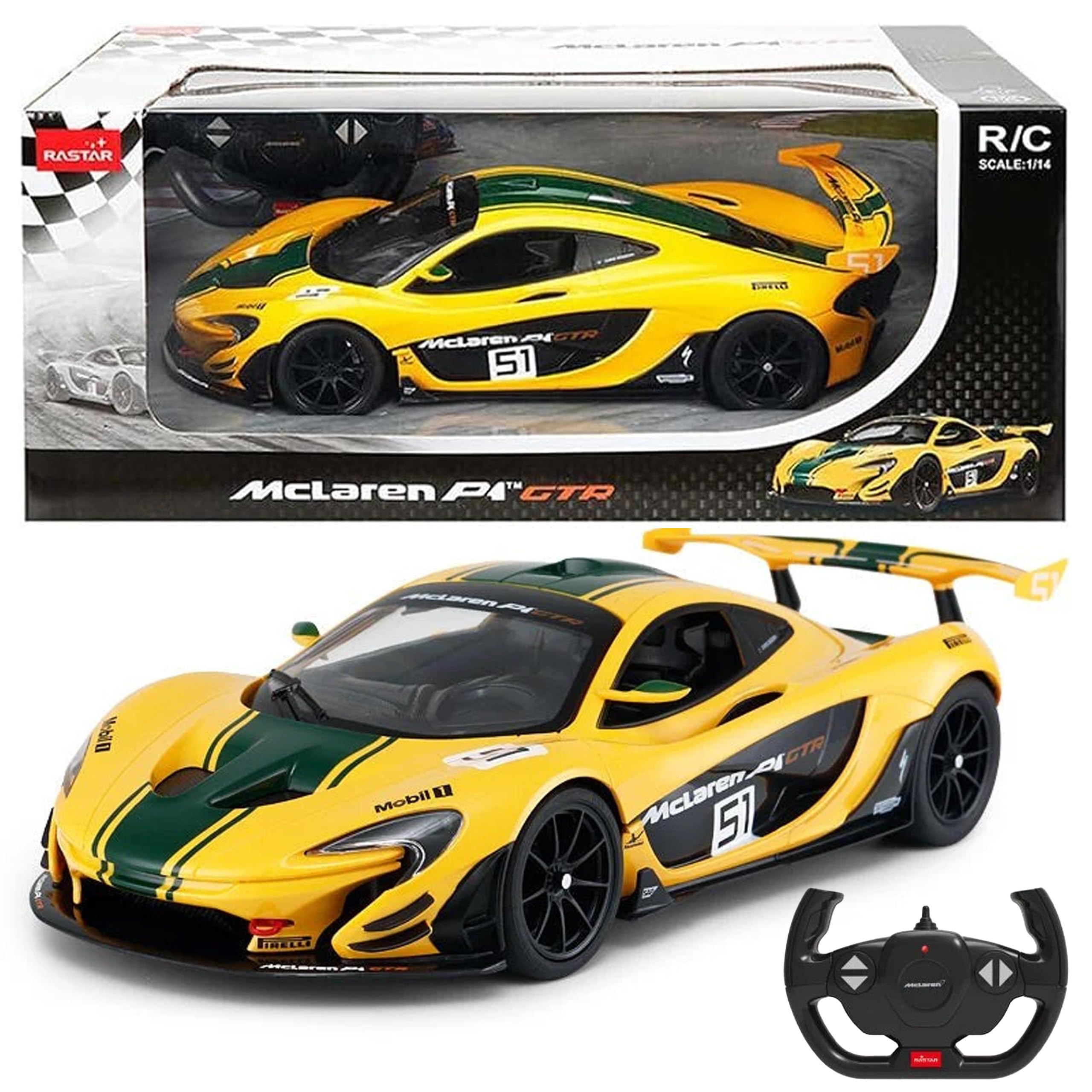 RASTAR 762 75000 "McLaren P1 GTR Die-Cast Model