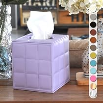 Amazon.com: Luxury 5 Star Hotel Style Tissue Box Cover - Sturdy 