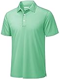 TACVASEN Polo Shirts for Men Golf Shirts Short