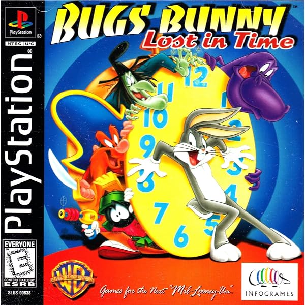 Bugs Bunny & Taz La spirale Du Temps Time Busters Ps1 Pal Fr Cib