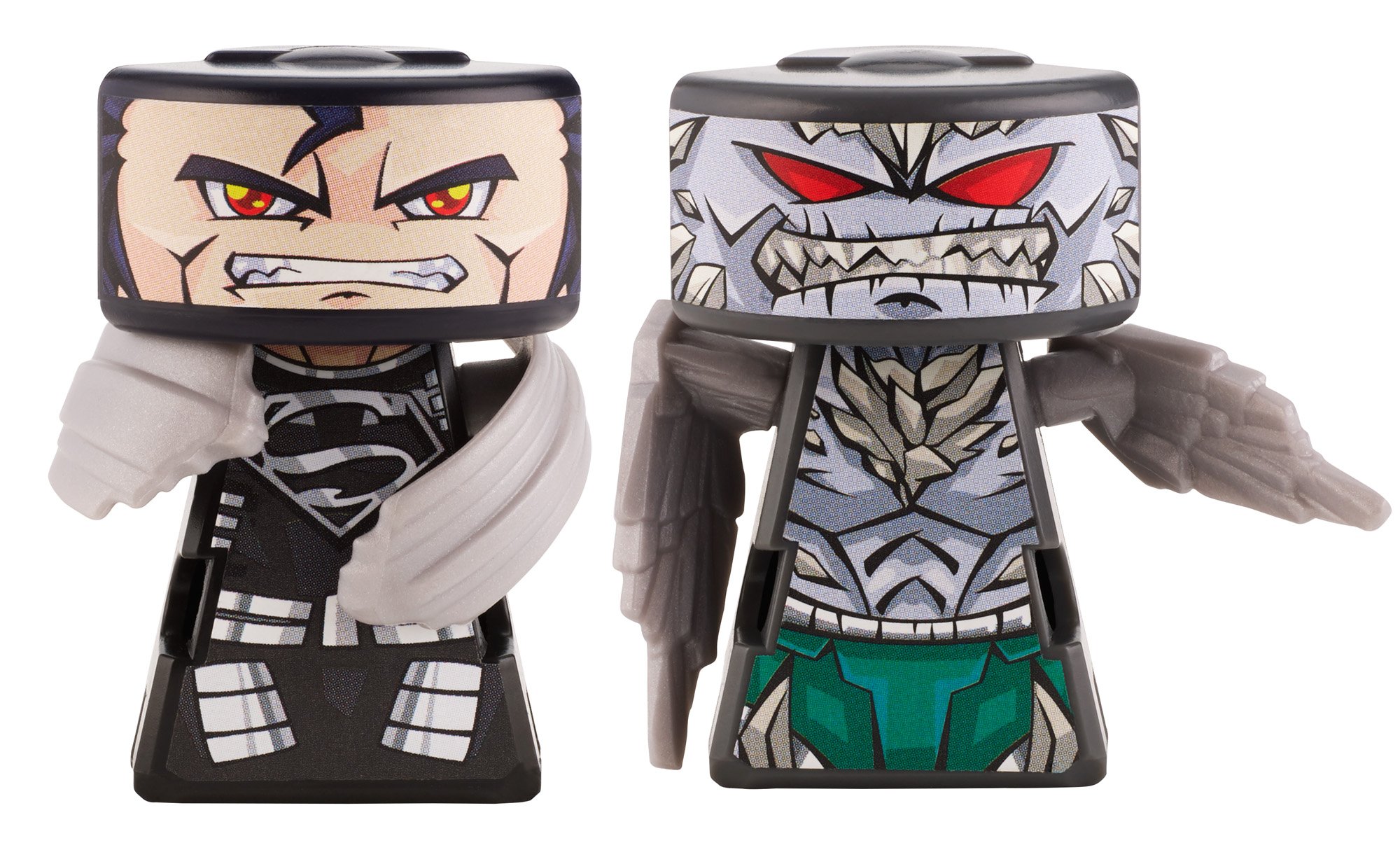 VS Rip-Spin Warriors DC Comics Superman and Doomsday Figure (2 Pack)