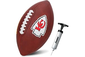 Franklin Sports NFL Football - Youth Junior Size Football for Kids - Official NFL Team Logo + Colors - Fan Shop Ball
