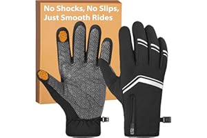 RIGWARL Winter Cycling Gloves for Men and Women, Bike Gloves for Men Cycling, Warm Bicycle Glove for Riding Running Hiking