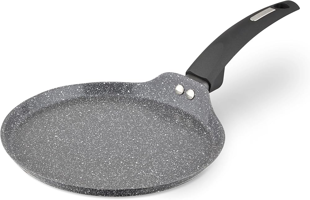 Tower Cerastone Forged Aluminium Crepe Pan 25cm Graphite Non-Stick