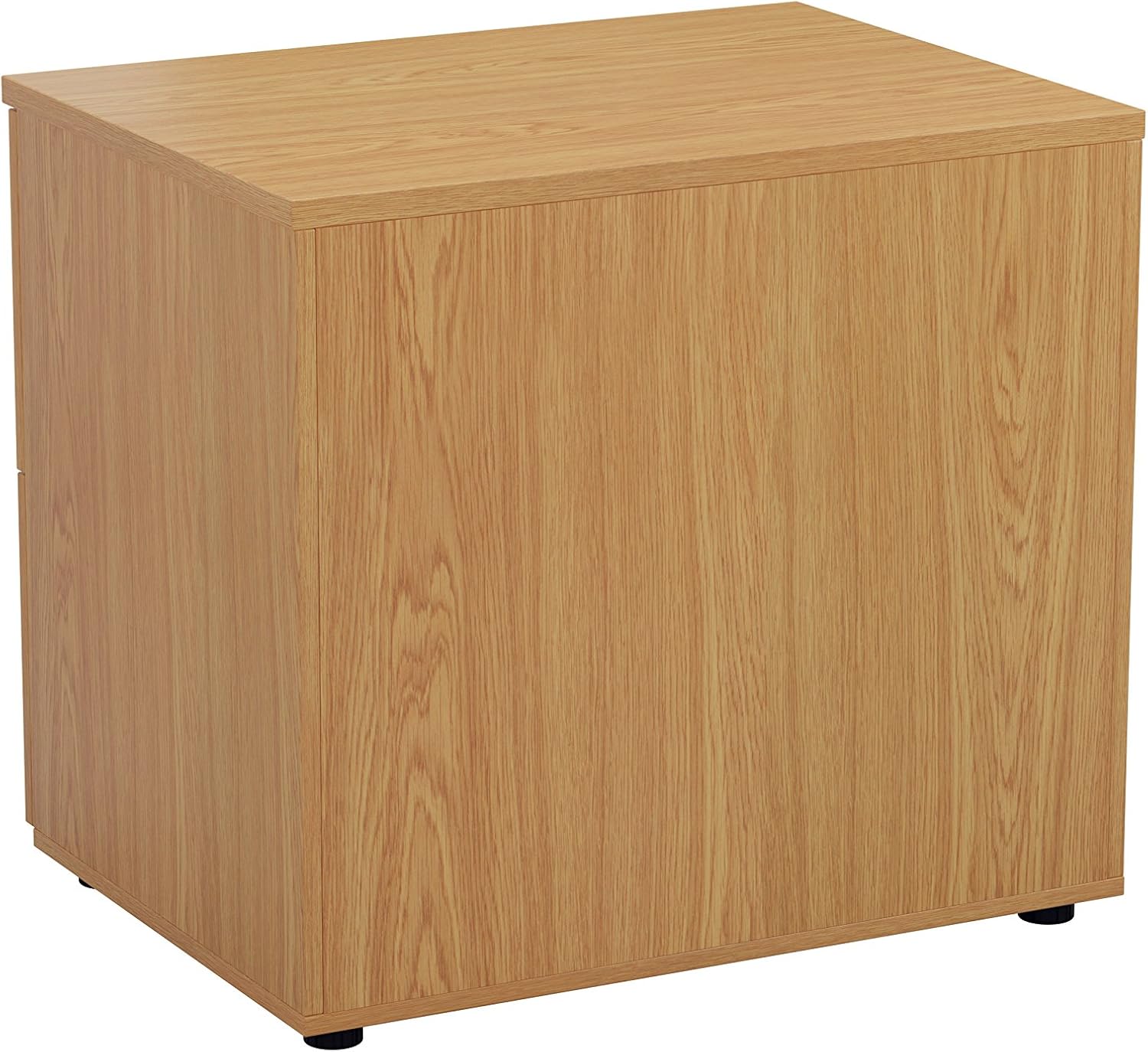 Office Hippo Pro Heavy Duty Desk High 2-Drawer Side Filer - Oak - Image 5