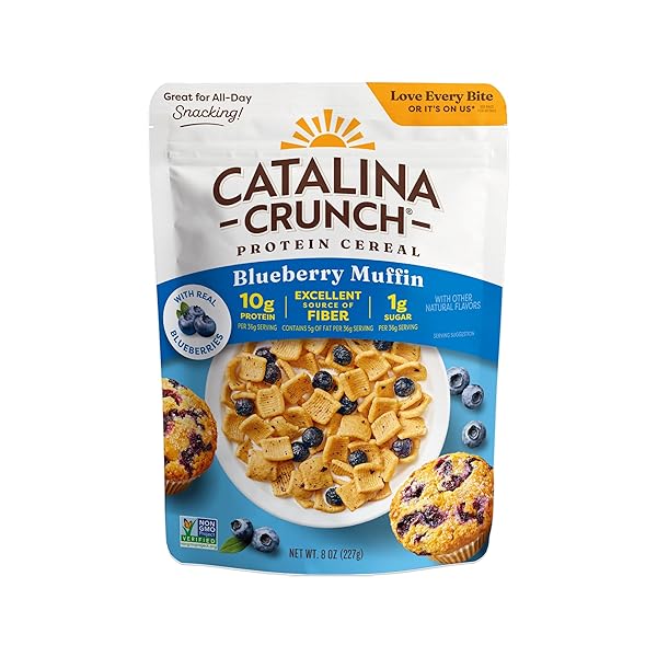 CATALINA CRUNCH PROTEIN CEREAL – BREAKFAST CEREAL WITH...