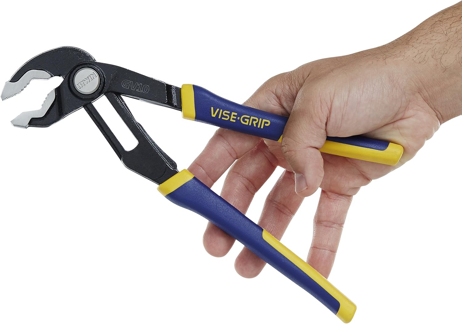 IRWIN VISE-GRIP GrooveLock Pliers Set, V-Jaw, 2-Piece (2078709) - Locking Jaw Pliers - 
