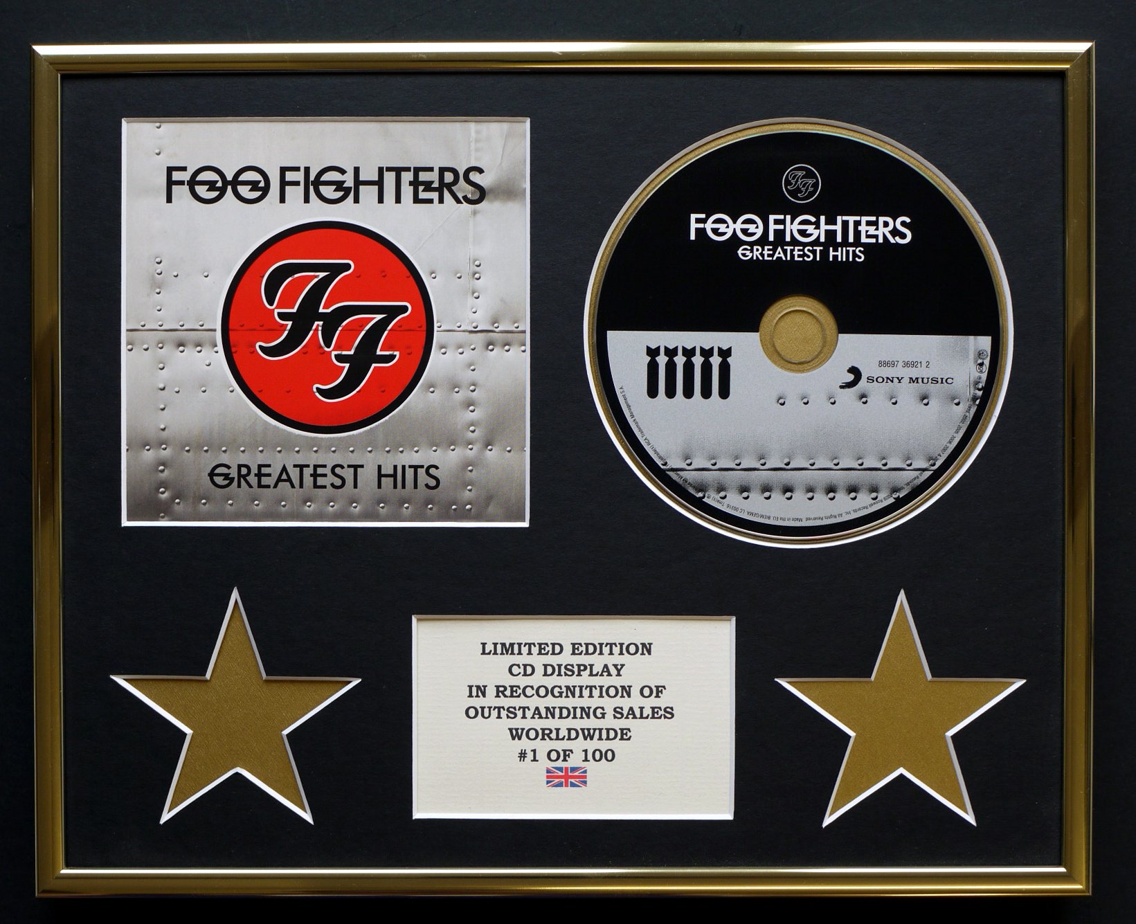 FOO FIGHTERS/CD DISPLAY/LIMITED EDITION/GREATEST HITS